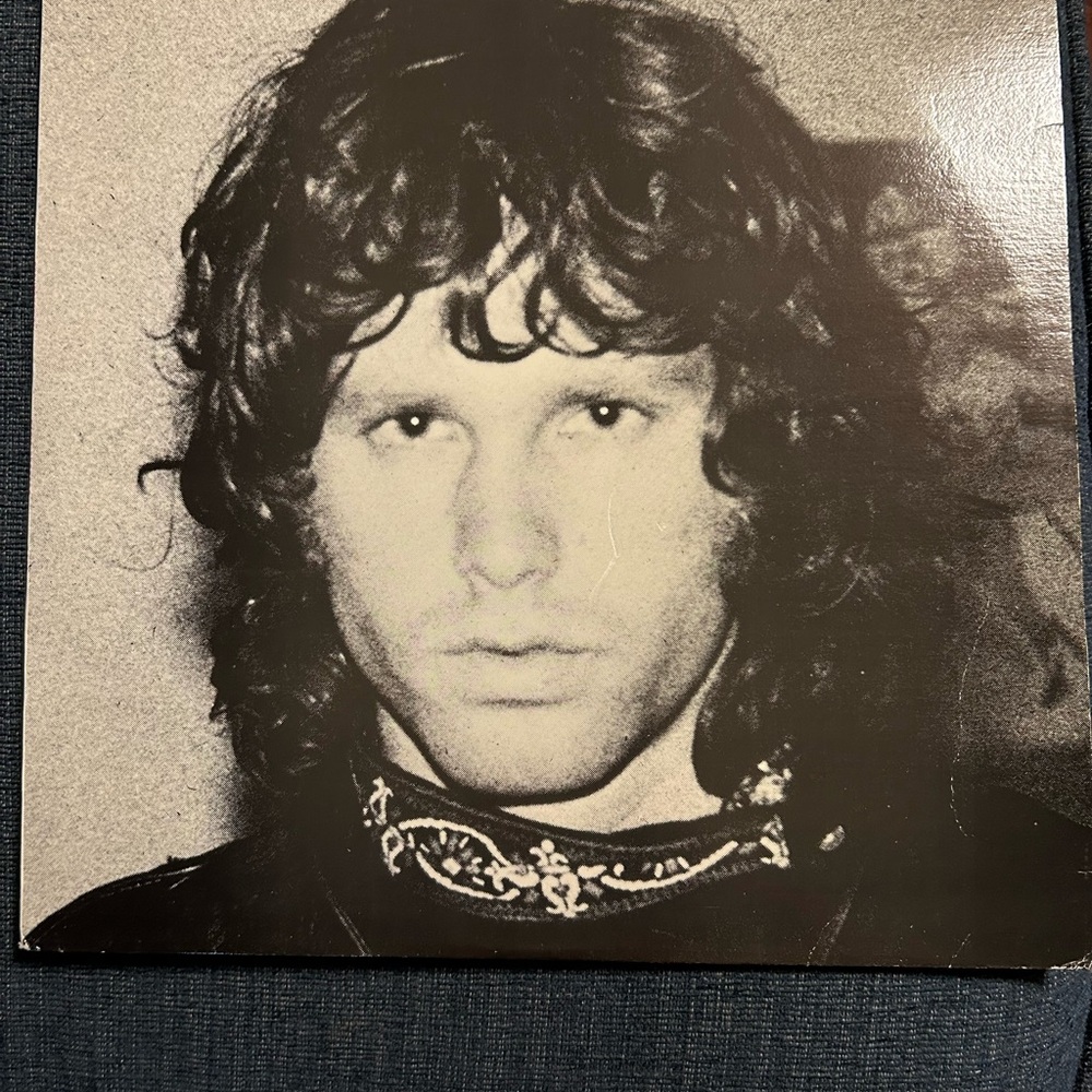The Doors Jim Morrison, Resurrection, French Fan Double Vinyl Record from Paris.